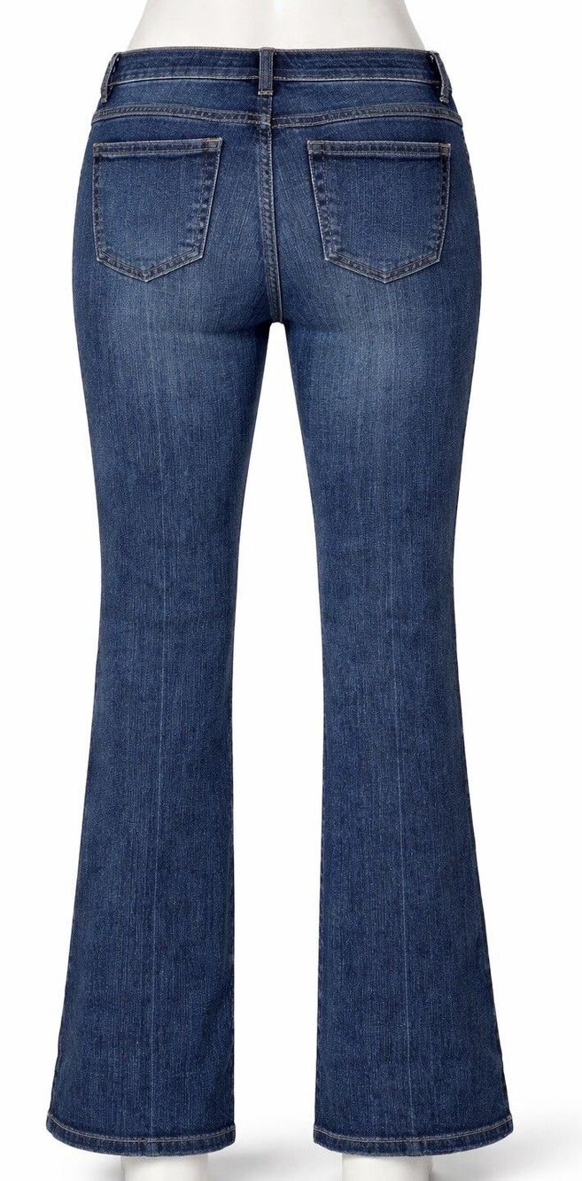 Arden B Jeans Women 6 Bootcut Medium Wash Stretch Y2K Made USA - Picture 2 of 8